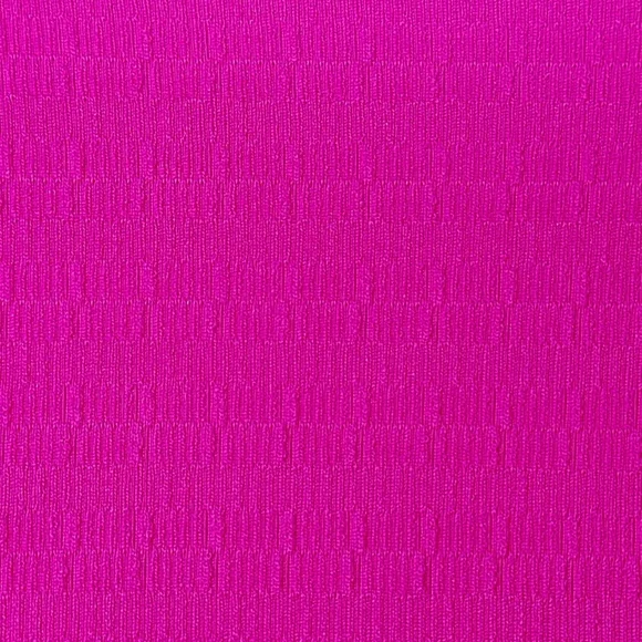 Cupshe | Plunging Pink Piped Tummy Control One-Piece - Picture 3 of 8